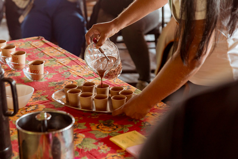 Degustación de chocolate de Filha do Combu