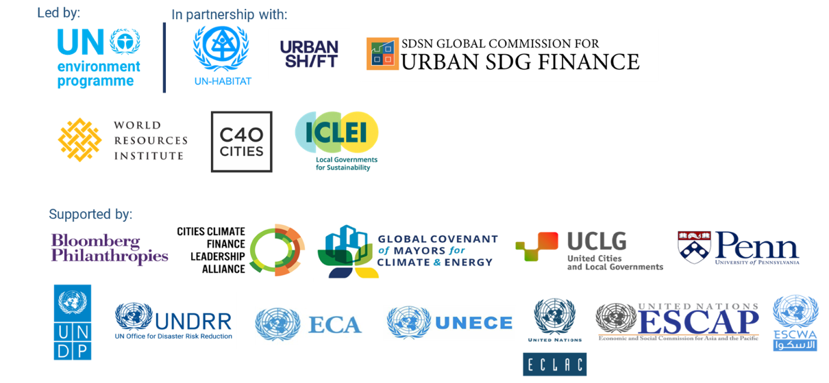 los logotipos de los socios que participan en UNEA-6