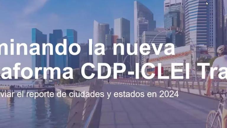 Dominando la nueva Plataforma CDP-ICLEI Track