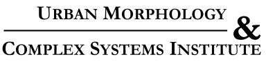 Logotipo del Instituto de Morfología Urbana y Sistemas Complejos
