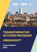 UrbanShift Portada del informe TAP