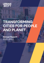 UrbanShift Portada del informe anual 