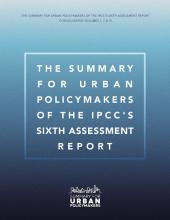 SUP del Sexto Informe de Evaluación del IPCC