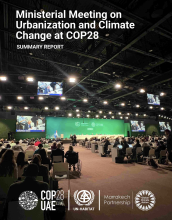 Reunión ministerial sobre urbanización y cambio climático en la COP28