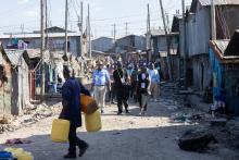 Zona de Mukuru en Nairobi